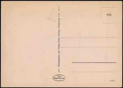 Königsberg (Ostpreußen) Калининград Schloßteich, Vorplatz 1932