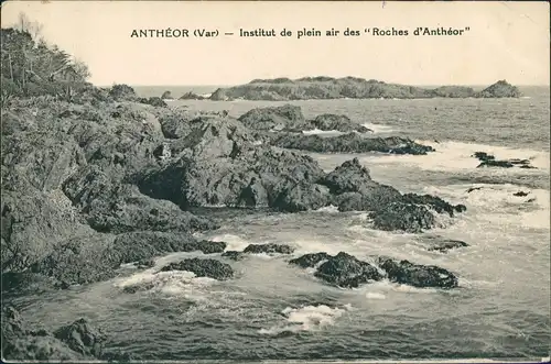 Anthéor-Saint-Raphaël Institut de plein air des Roches/Felsen  am Meer 1920