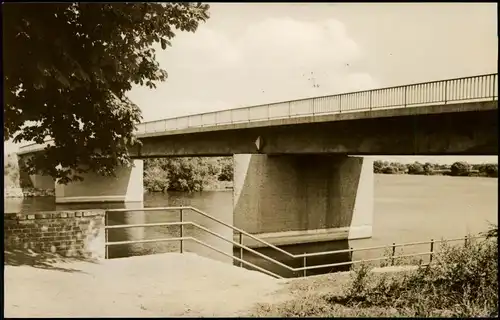 Ansichtskarte Milow-Milower Land Havelbrücke b. Brandenburg Havel 1966