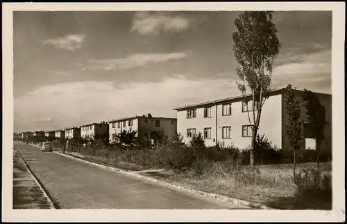 Postcard Alttabor Sezimovo Ústí Straßenpartie Häuser - Fotokarte 1956