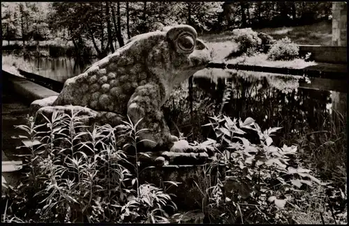 Fangschleuse-Grünheide (Mark) Alte Löcknitz - Froschbrücke 1961