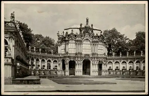 Ansichtskarte Innere Altstadt-Dresden Dresdner Zwinger 1932