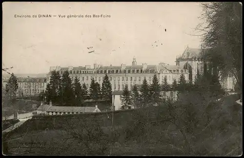 CPA Dinan Vue générale des Bas-Foins 1904