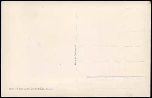 Albogasio (Luganersee) Albogasio (Lago di Lugano) Morcote - Fotokarte 1928