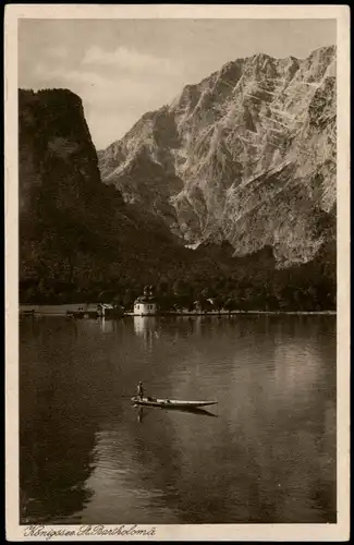 St. Bartholomä-Schönau am Königssee St. Bartholomä am Königssee 1928