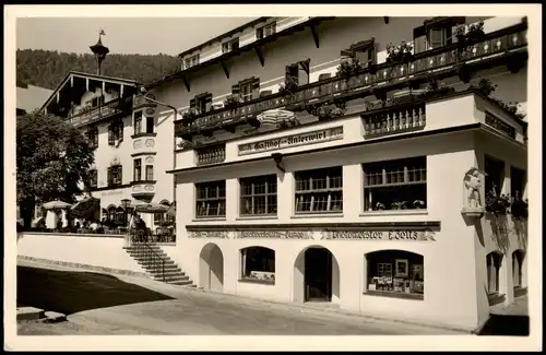 Ansichtskarte Reit im Winkl Gasthof - Pension - Unterwirt 1934