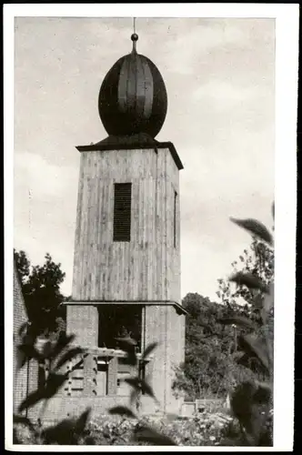Ansichtskarte Ocholt-Westerstede Turm der Pauluskirche 1961