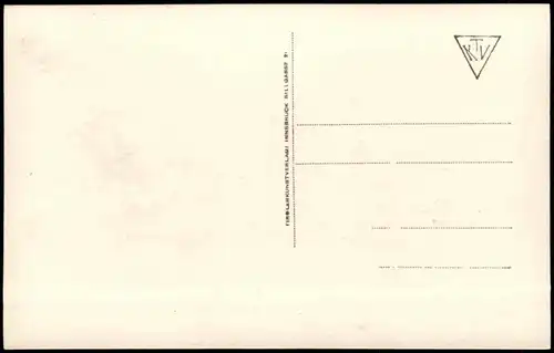 Ansichtskarte Mösern Talblick ins Inntal 1932