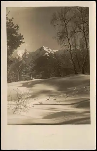 Ansichtskarte Seefeld Stimmungsbild - Skigebiet 1930