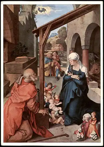 Künstlerkarte: Gemälde / Kunstwerke Paumgartner Altar - Dürer 1957