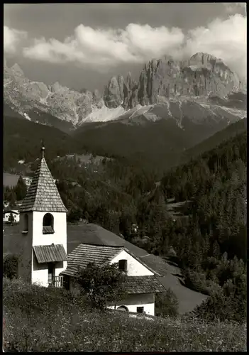 Cartoline Tiers Tires S. Cipriano col Catinaccio m. 2981 - Dolomiti 1962