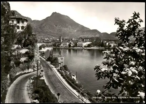 Cartoline Riva del Garda Panorama-Ansicht, Gardasee 1955