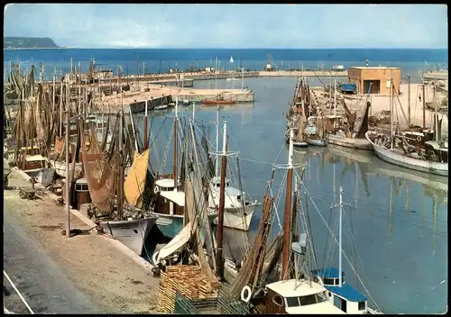 Cartoline Fano Hafen Porto Le Port The Harbour 1960