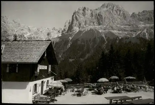 .Trentino-Südtirol Gruppo del Catinaccio Rifugio Nigra Schutzhaus   1960