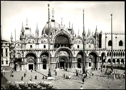 Cartoline Venedig Venezia Markusdom (Chiesa di San Marco) 1960