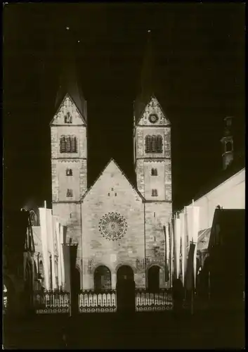 Werl (Westfalen) Wallfahrts-Basilika Werl Westfassade mit Vorplatz 1960