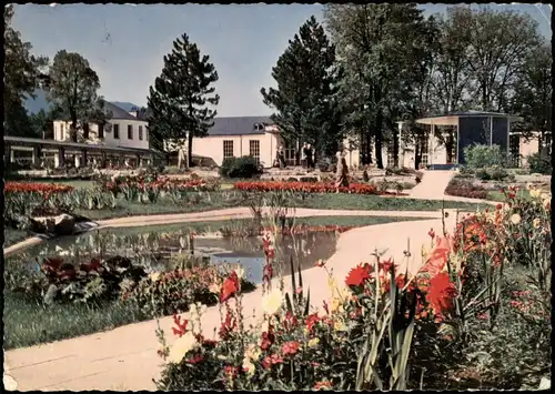 Ansichtskarte Bad Tölz Herderpark Park 1961