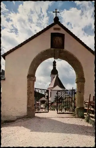 Berchtesgaden Ramsauer Bergkirchlein im Berchtesgadener Land 1960