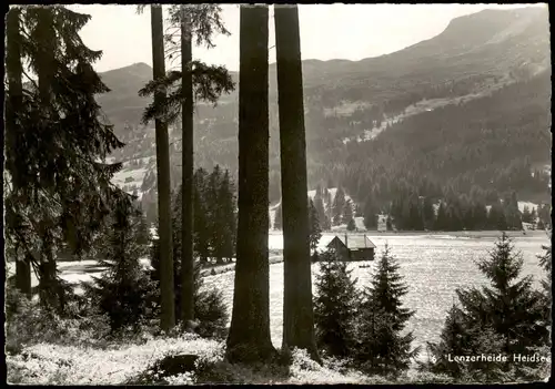 Ansichtskarte Lenzerheide / Lai Partie am Lenzerheide Heidsee 1960