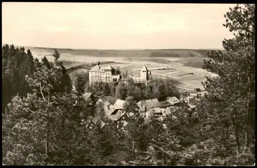 Ansichtskarte Elgersburg Panorama-Ansicht zur DDR-Zeit 1959