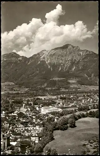 Ansichtskarte Bad Reichenhall Panorama-Ansicht gegen Staufen und Zwiesel 1960