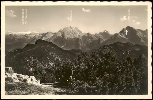 Predigtstuhl-Bad Reichenhall Berghotel Predigtstuhl Hotel in der Höhenzone 1940