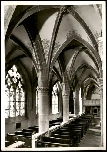 Ansichtskarte  Motiv-AK Religion/Kirche Innenansicht (Ort unbekannt) 1960