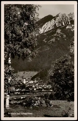 Ansichtskarte Bludenz Panorama-Ansicht 1950