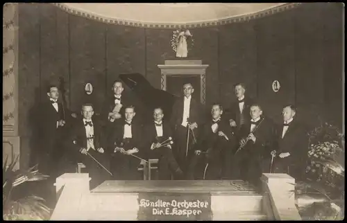 Ansichtskarte Weißenfels Dir.E.Kasper Künstler Orchester 1928