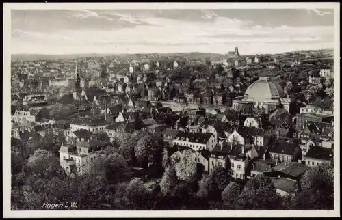 Ansichtskarte Hagen (Westfalen) Stadt, Halle 1941