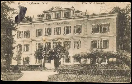 Ansichtskarte Bad Gleichenberg Villa Streichenwein 1925