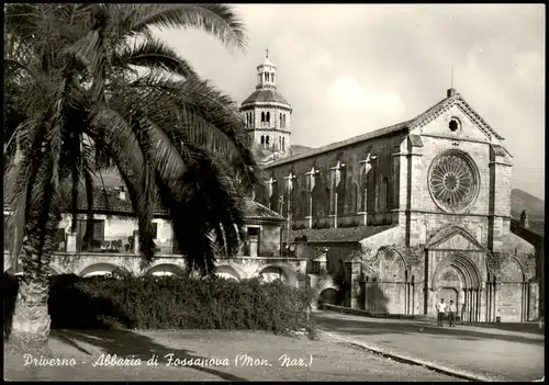Cartoline Priverno Abbazia di Fossanoua 1960