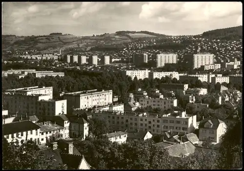Zlin (Gottwaldov) Zlín východní část města Panorama-Ansicht 1970
