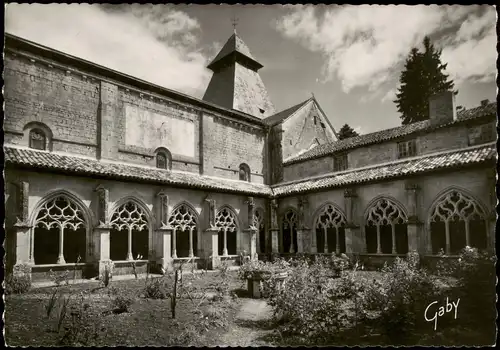 CPA Cadouin Le Cloître et le Jardin intérieur, Kloster 1960