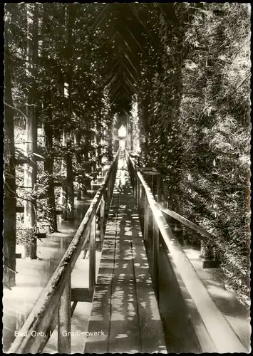 Ansichtskarte Bad Orb Gradierwerk 1970