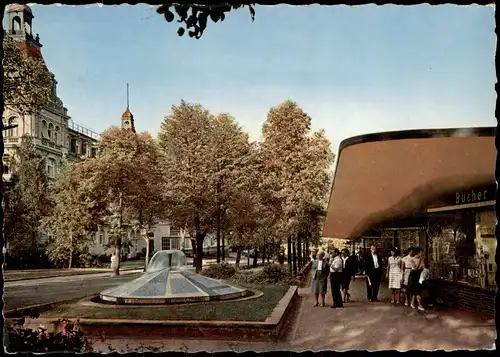 Ansichtskarte Bad Wildungen Ladenstraße mit Fürstenhof 1962