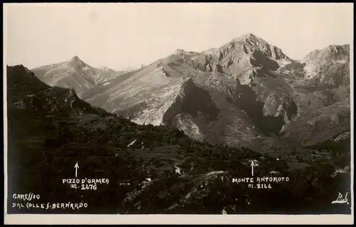 Cartoline Garessio Stadtpartie Dal Colles Bernardo 1928