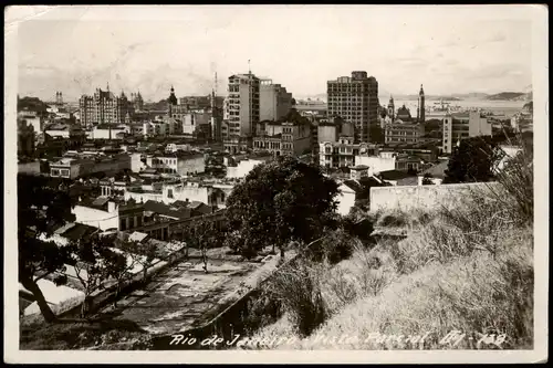Postcard Rio de Janeiro Vorort - Fotokarte 1934