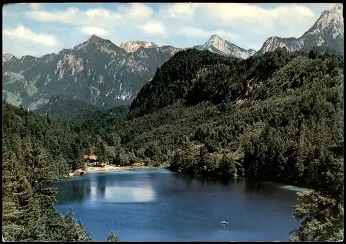 Ansichtskarte Füssen Umland-Ansicht 1964