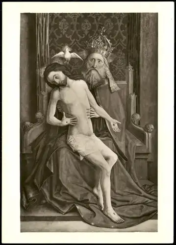 Gnadenstuhl Flügel Orber-Altar nach Original aus Deutschen Museum Berlin 1960