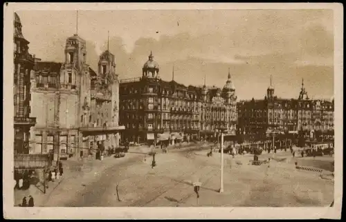 Ansichtskarte Frankfurt am Main Bahnhofsplatz 1929