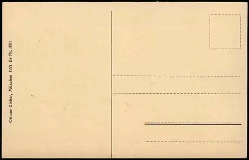 Ansichtskarte München Ludwigstraße 1922