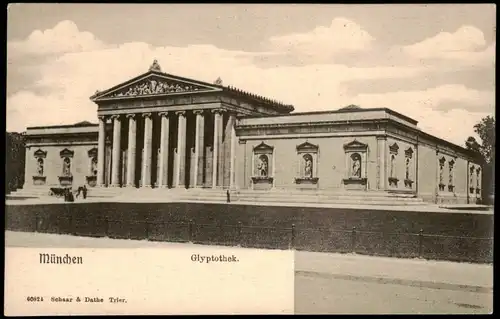 Ansichtskarte München Glyptothek 1910