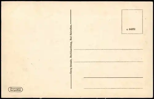 Ansichtskarte Bad Salzuflen Gradierwerk , Villa - Bromogold 1926 Goldrand