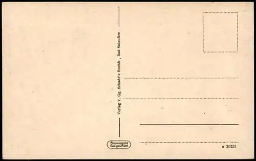 Ansichtskarte Bad Salzuflen Badehäuser - Bromogold 1926 Goldrand