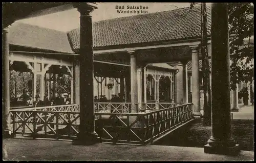 Ansichtskarte Bad Salzuflen Wandelhallen 1926