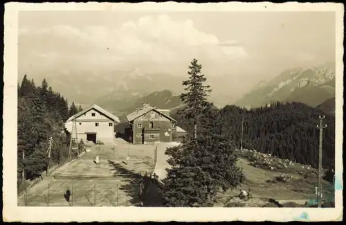 Ansichtskarte Nesselwang Sportheim Böck Tennis Edelsberg 1937