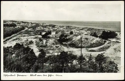 Ansichtskarte Prerow Blick über die Dünen 1934