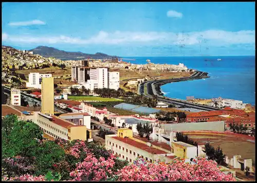 Las Palmas de Gran Canaria Stadt Panorama-Ansicht, Canary Islands 1977