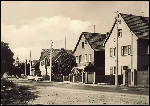 Rottleberode-Südharz Wohnhäuser in der Hauptstraße, DDR AK 1977